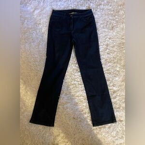 Appleseed's Straight Leg Denim Jeans Women's Size 6 Mid-Hi Rise Dark Wash